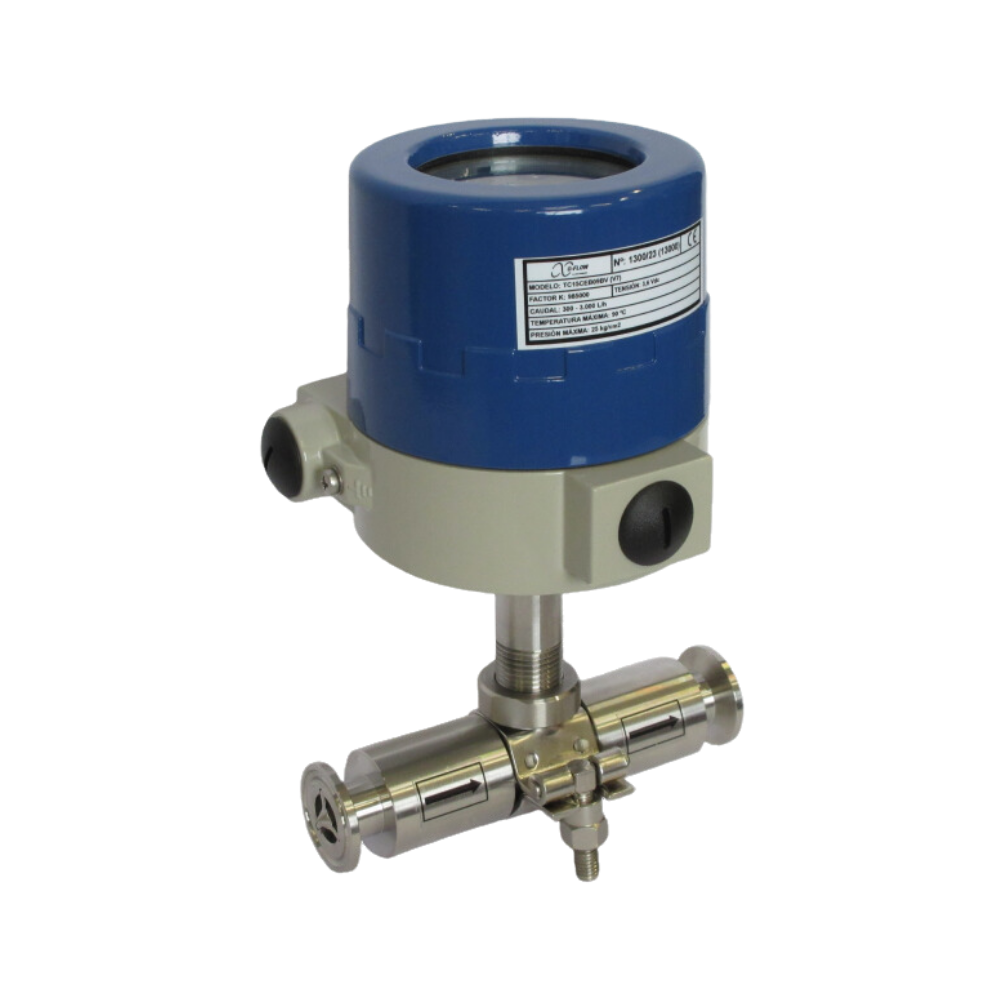 Turbine Flowmeter Stainless Steel Connection to Process Clamp (TA)