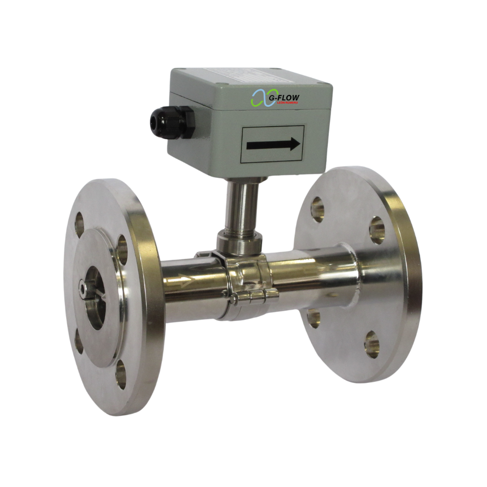 Turbine Flowmeter Stainless Steel Connection to Process DIN Flange (TB)