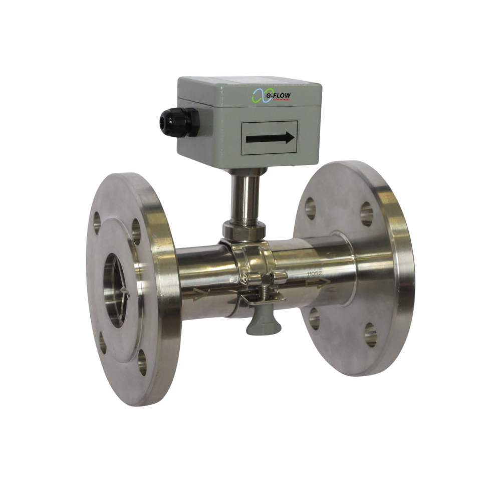 Turbine Flowmeter Stainless Steel Connection to Process DIN Flange (TB)