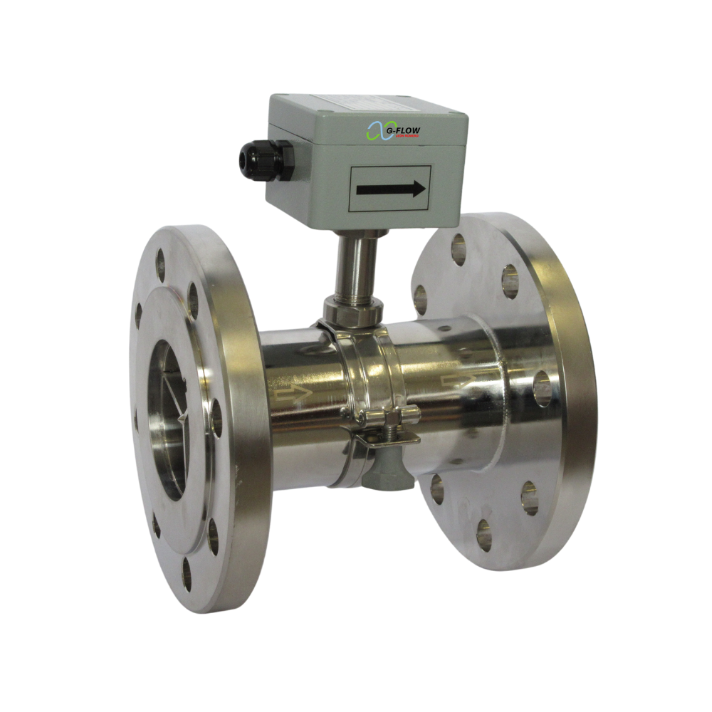 Turbine Flowmeter Stainless Steel Connection to Process DIN Flange (TB)